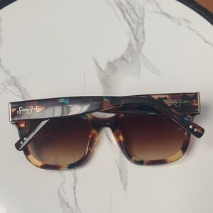 Jessica Simpson Tortoise Shell Sunglasses